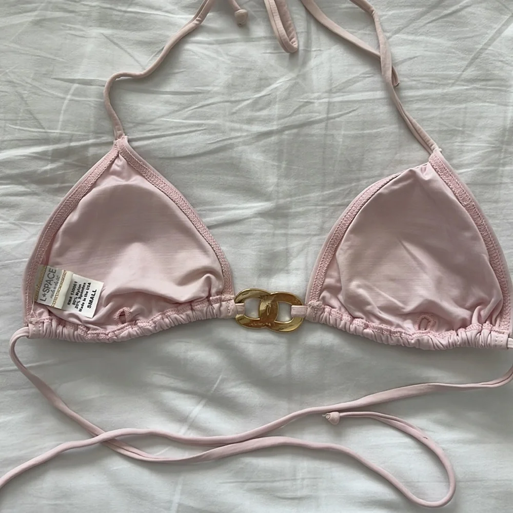 LSPACE Triangle String Bikini Top - Picture 4 of 4